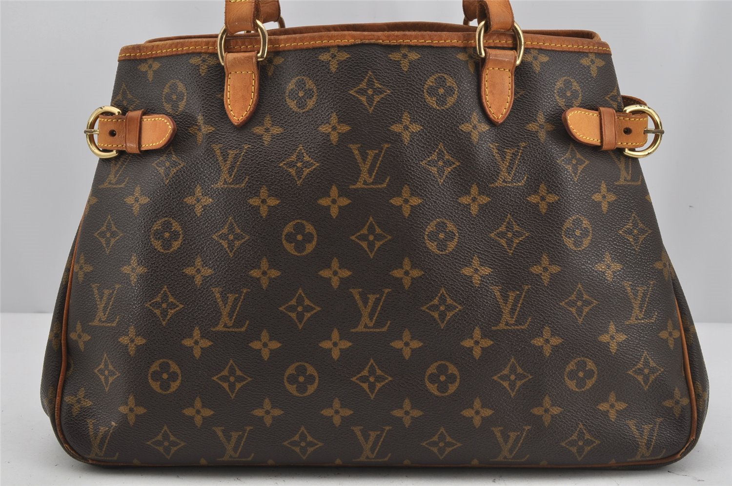 Authentic Louis Vuitton Monogram Batignolles Horizontal Tote Bag M51154 LV 3767J