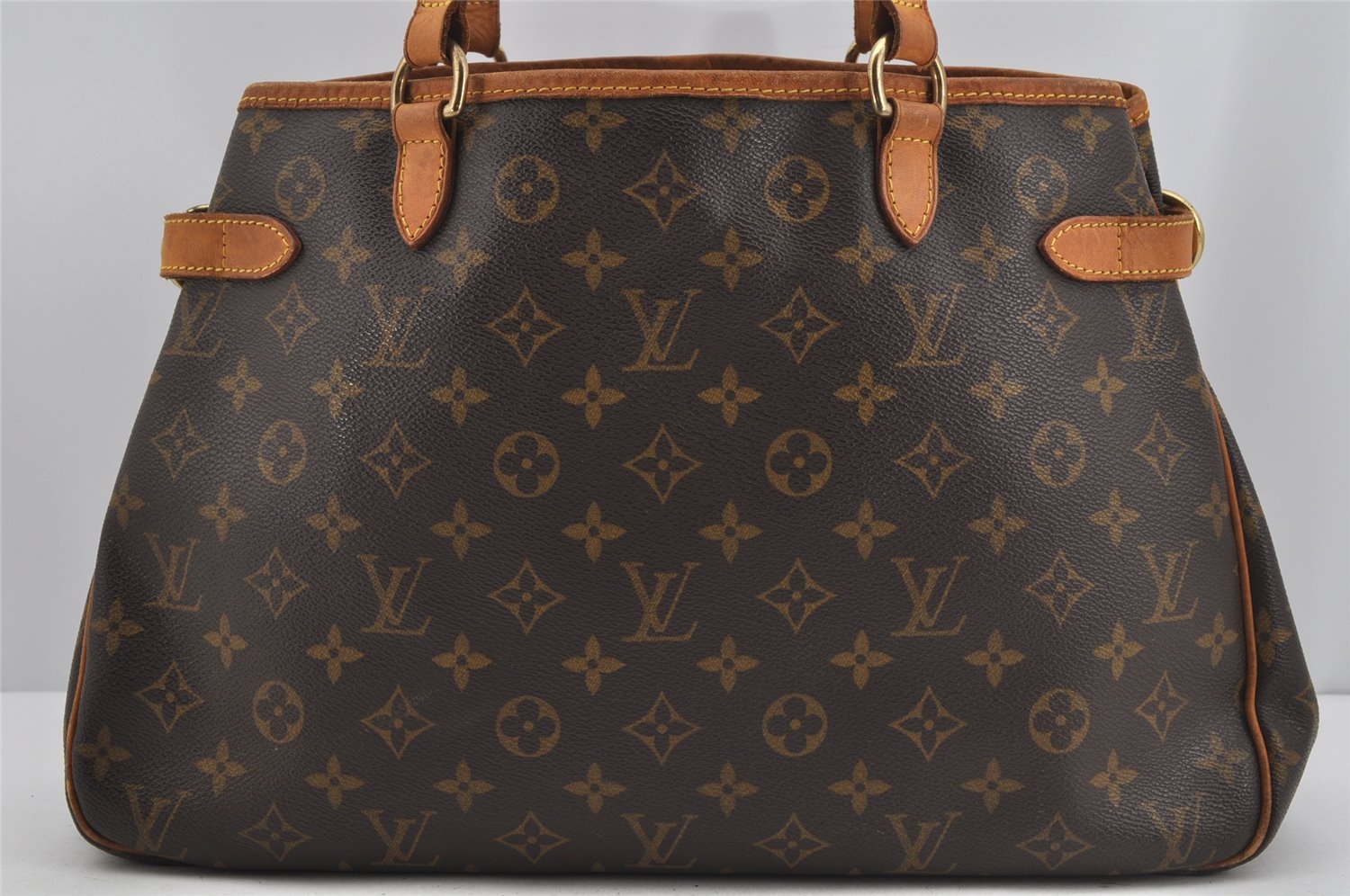 Authentic Louis Vuitton Monogram Batignolles Horizontal Tote Bag M51154 LV 3767J
