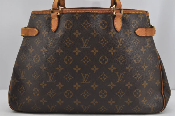Authentic Louis Vuitton Monogram Batignolles Horizontal Tote Bag M51154 LV 3767J