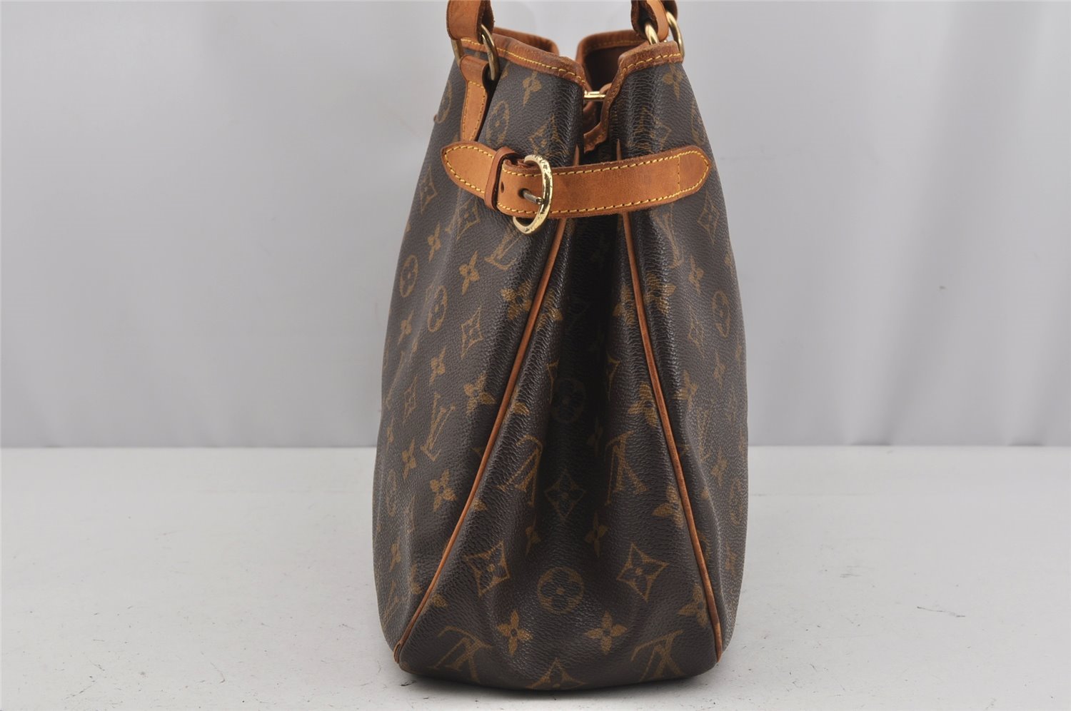 Authentic Louis Vuitton Monogram Batignolles Horizontal Tote Bag M51154 LV 3767J