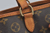 Authentic Louis Vuitton Monogram Batignolles Horizontal Tote Bag M51154 LV 3767J