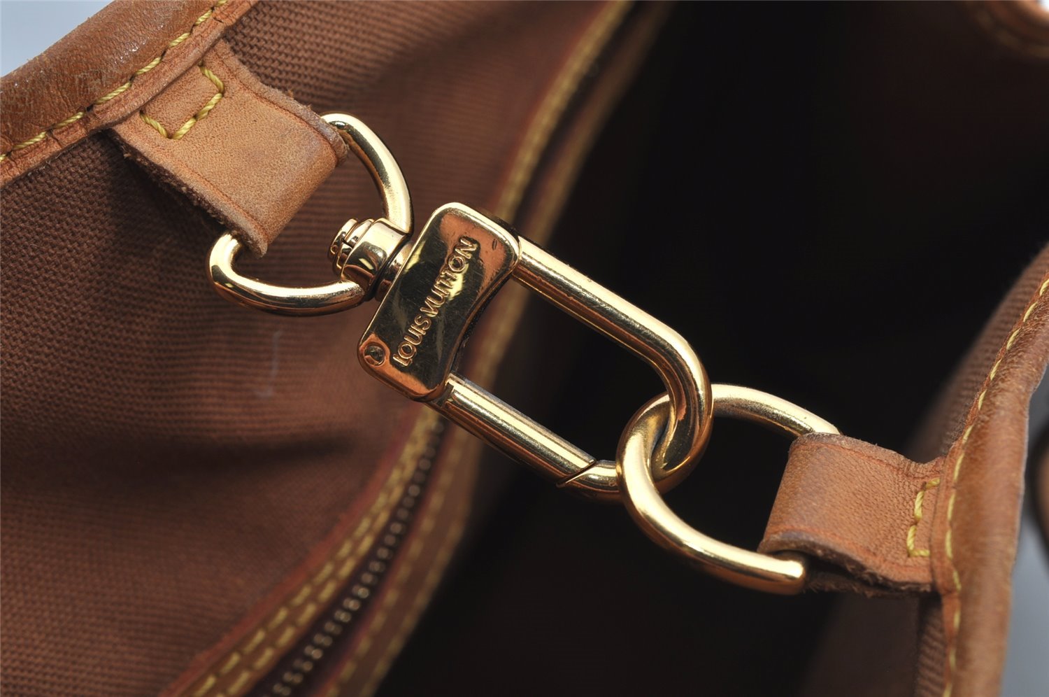 Authentic Louis Vuitton Monogram Batignolles Horizontal Tote Bag M51154 LV 3767J