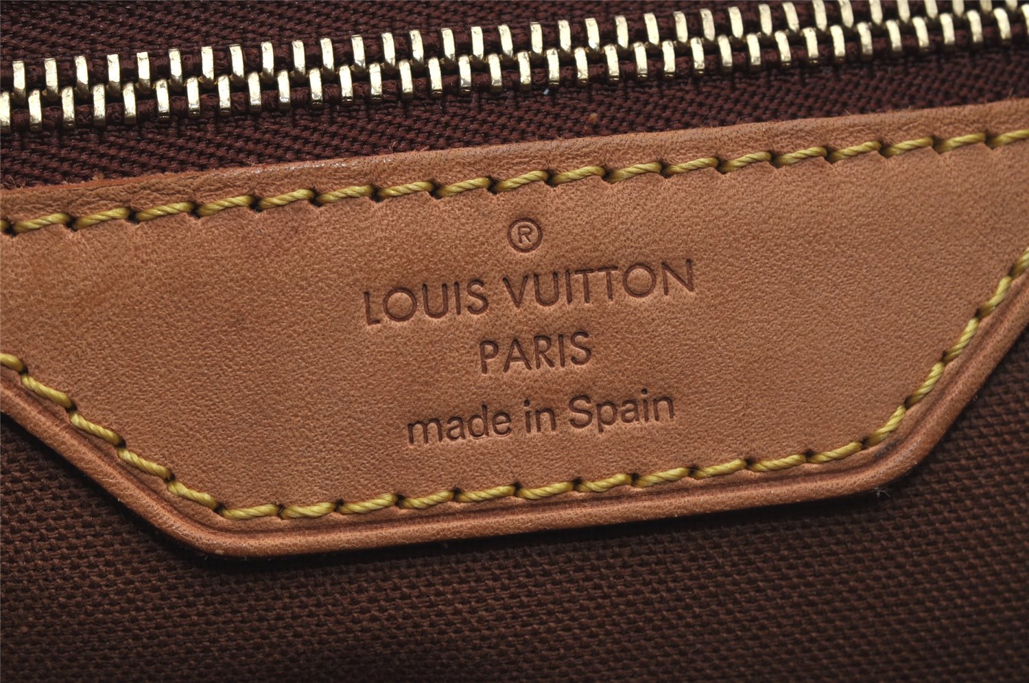 Authentic Louis Vuitton Monogram Batignolles Horizontal Tote Bag M51154 LV 3767J