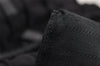 Authentic PRADA Tessuto Gaufre Nylon Leather Shoulder Hand Tote Bag Black 3768J