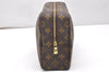 Auth Louis Vuitton Monogram Trousse Toilette 28 Clutch Hand Bag M47522 LV 3768K