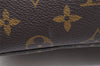 Auth Louis Vuitton Monogram Trousse Toilette 28 Clutch Hand Bag M47522 LV 3768K