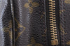 Auth Louis Vuitton Monogram Trousse Toilette 28 Clutch Hand Bag M47522 LV 3768K