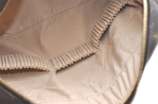 Auth Louis Vuitton Monogram Trousse Toilette 28 Clutch Hand Bag M47522 LV 3768K