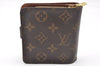 Authentic Louis Vuitton Monogram Compact Zip Bifold Wallet Purse M61667 LV 3769K