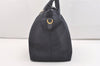 Authentic PRADA Vintage Nylon Tessuto Leather 2Way Shoulder Tote Bag Navy 3770J