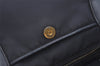 Authentic PRADA Vintage Nylon Tessuto Leather 2Way Shoulder Tote Bag Navy 3770J