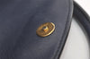 Authentic PRADA Vintage Nylon Tessuto Leather 2Way Shoulder Tote Bag Navy 3770J