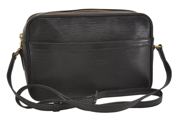 Auth Louis Vuitton Epi Trocadero 27 Shoulder Cross Bag Black M52302 LV 3771J