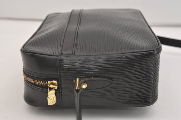 Auth Louis Vuitton Epi Trocadero 27 Shoulder Cross Bag Black M52302 LV 3771J