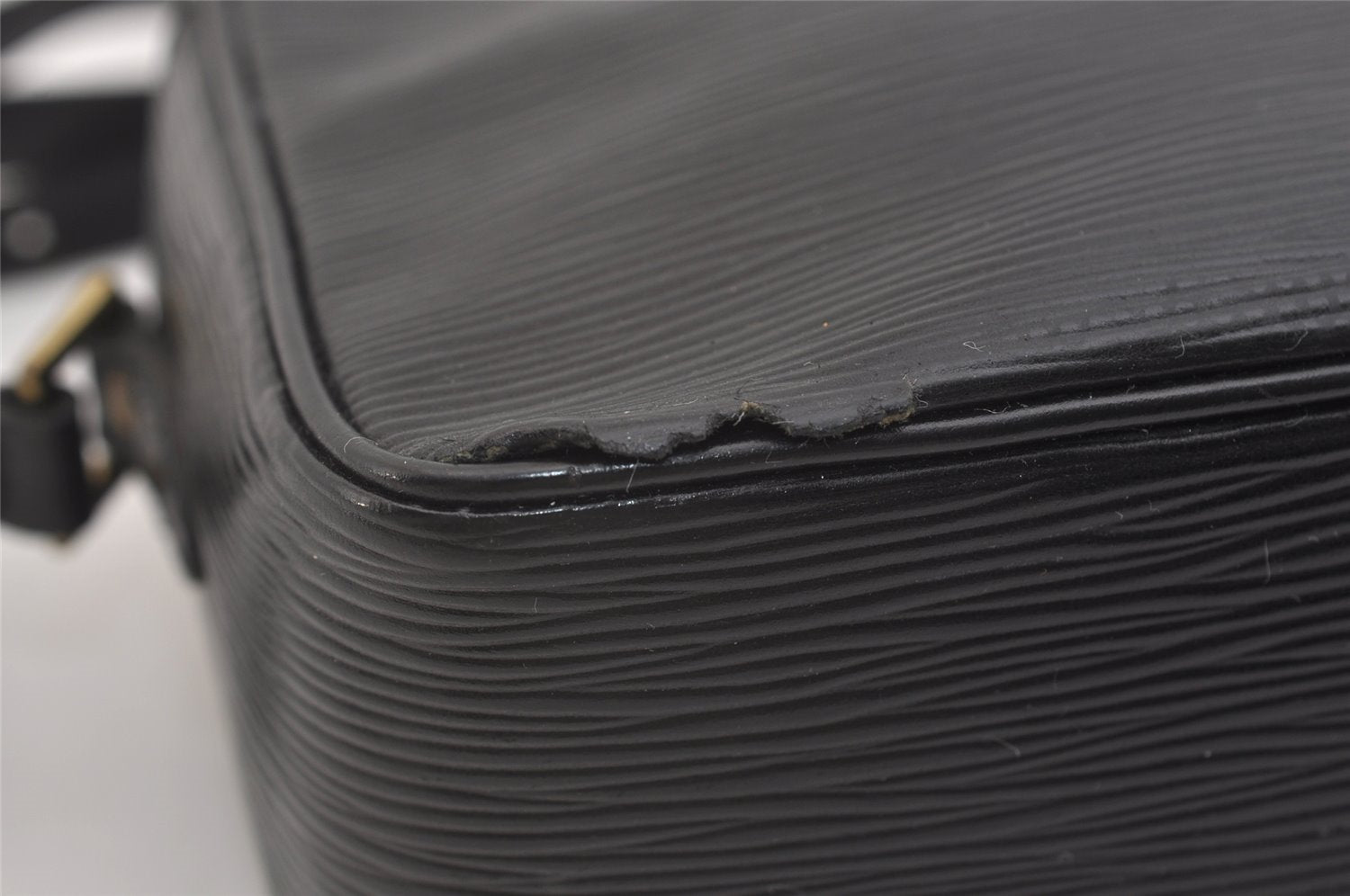 Auth Louis Vuitton Epi Trocadero 27 Shoulder Cross Bag Black M52302 LV 3771J