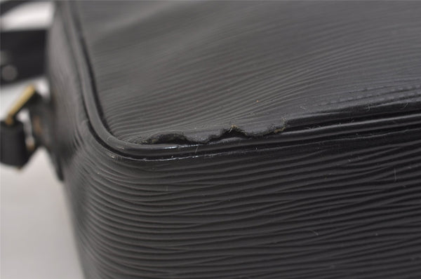 Auth Louis Vuitton Epi Trocadero 27 Shoulder Cross Bag Black M52302 LV 3771J