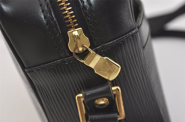Auth Louis Vuitton Epi Trocadero 27 Shoulder Cross Bag Black M52302 LV 3771J