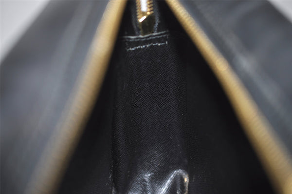 Auth Louis Vuitton Epi Trocadero 27 Shoulder Cross Bag Black M52302 LV 3771J