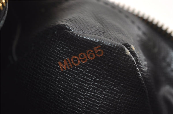 Auth Louis Vuitton Epi Trocadero 27 Shoulder Cross Bag Black M52302 LV 3771J