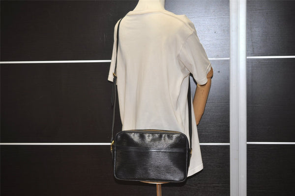 Auth Louis Vuitton Epi Trocadero 27 Shoulder Cross Bag Black M52302 LV 3771J