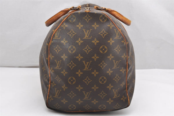 Authentic Louis Vuitton Monogram Keepall 50 Travel Boston Bag M41426 LV 3771K