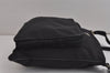 Authentic PRADA Nylon Tessuto Leather Shoulder Cross Body Bag Purse Black 3772J
