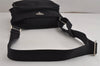 Authentic PRADA Nylon Tessuto Leather Shoulder Cross Body Bag Purse Black 3772J
