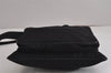 Authentic PRADA Nylon Tessuto Leather Shoulder Cross Body Bag Purse Black 3772J
