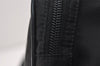 Authentic PRADA Nylon Tessuto Leather Shoulder Cross Body Bag Purse Black 3772J