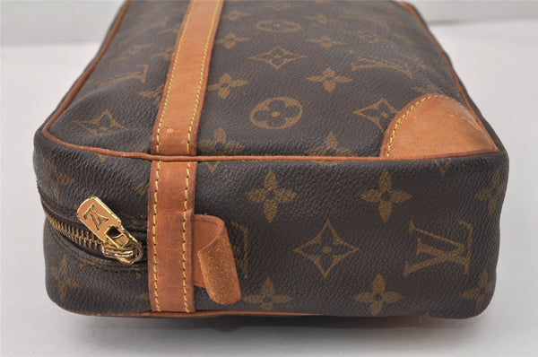 Authentic Louis Vuitton Monogram Compiegne 28 Clutch Hand Bag M51845 LV 3772K