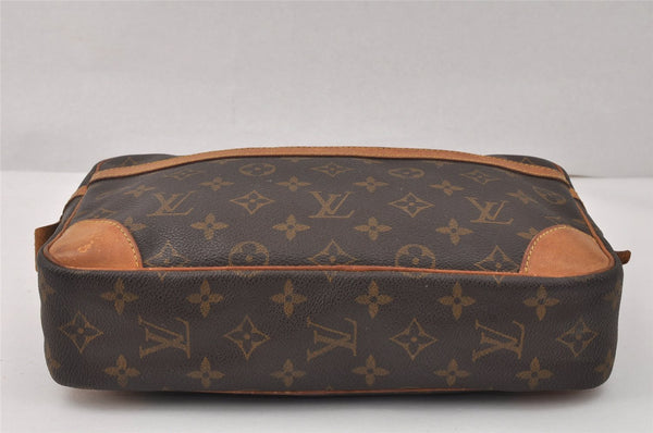 Authentic Louis Vuitton Monogram Compiegne 28 Clutch Hand Bag M51845 LV 3772K