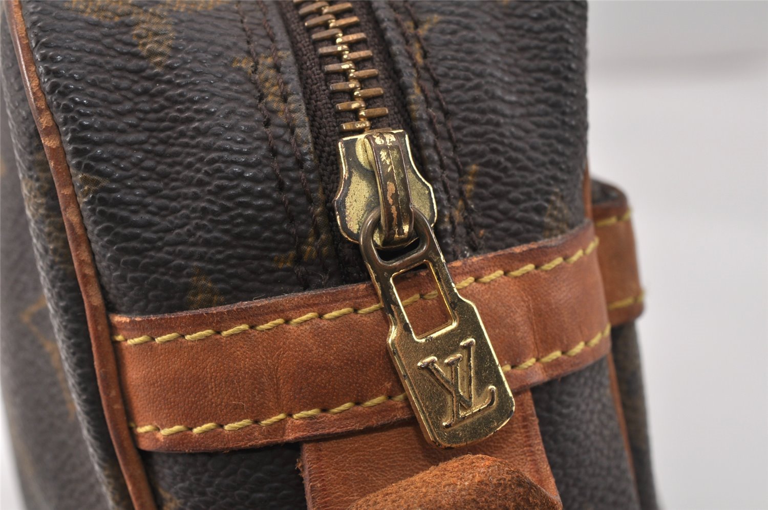 Authentic Louis Vuitton Monogram Compiegne 28 Clutch Hand Bag M51845 LV 3772K