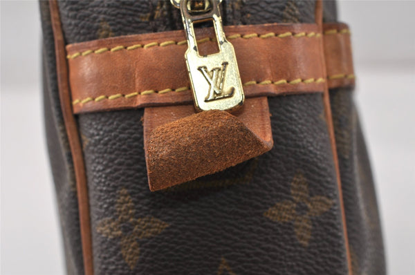 Authentic Louis Vuitton Monogram Compiegne 28 Clutch Hand Bag M51845 LV 3772K