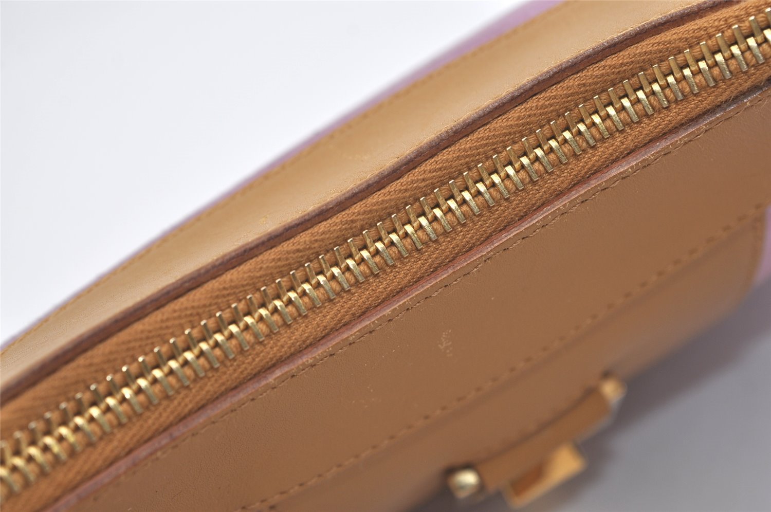 Authentic GUCCI Vintage Shoulder Hand Bag Purse Suede 0014128 Pink 3773J