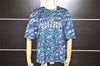 Authentic Louis Vuitton Cotton Short Sleeve T-Shirt USA Size 40 Blue 3774J