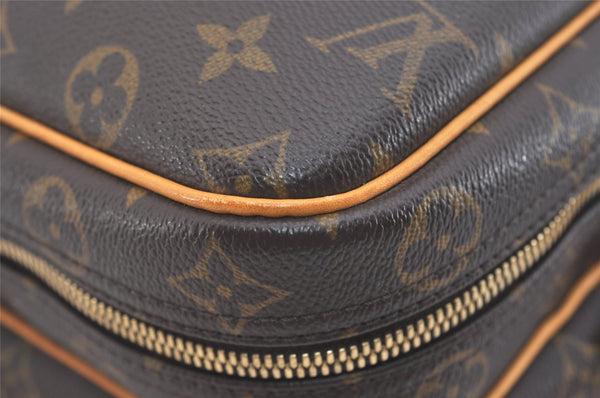 Authentic Louis Vuitton Monogram Reporter GM Shoulder Cross Bag M45252 LV 3775J