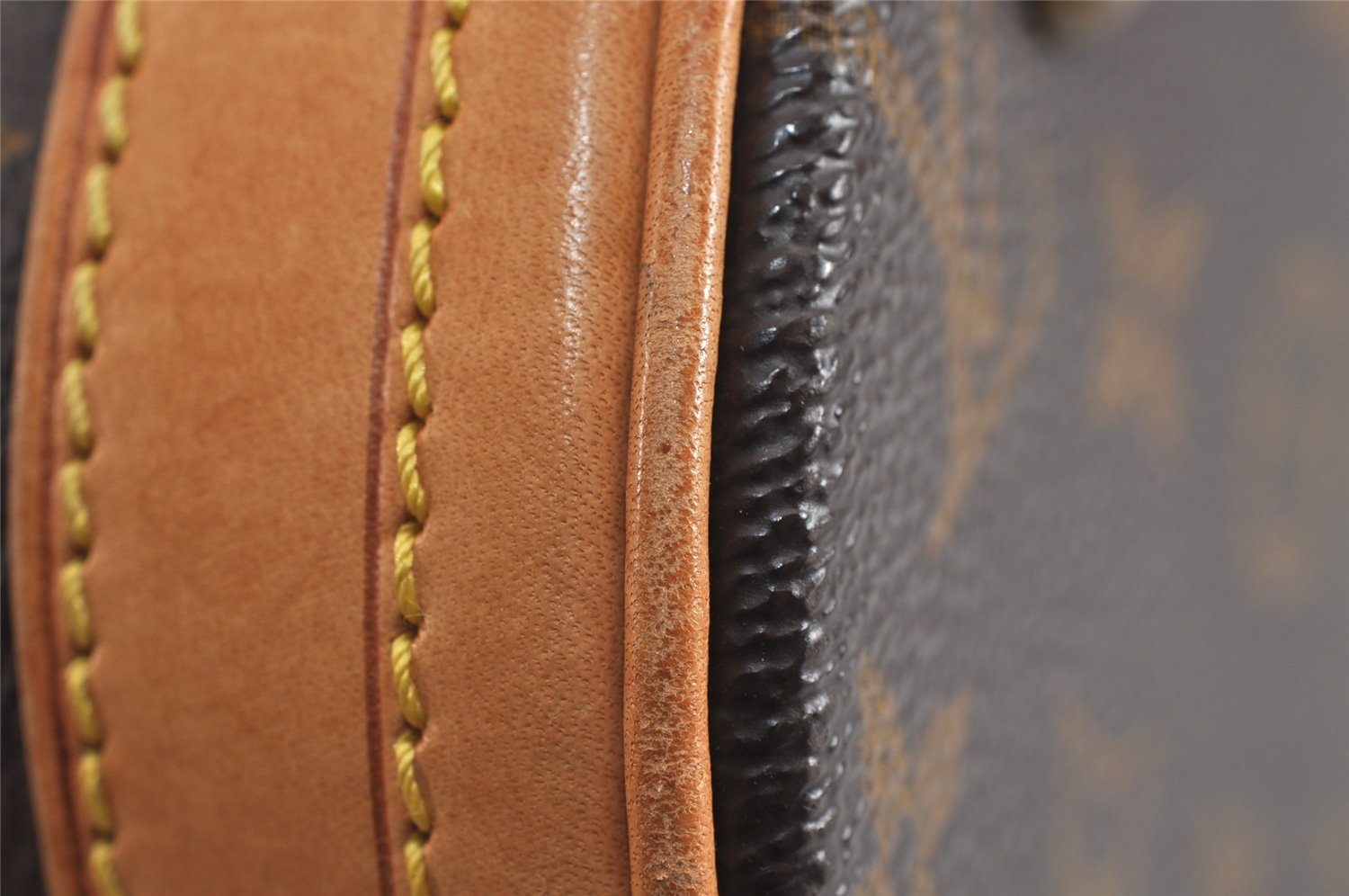 Authentic Louis Vuitton Monogram Bucket PM Shoulder Tote Bag M42238 LV 3776J