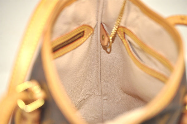 Authentic Louis Vuitton Monogram Bucket PM Shoulder Tote Bag M42238 LV 3776J