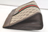 Authentic GUCCI Web Sherry Line Clutch Hand Bag Purse GG PVC Leather Brown 3776K