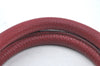 Authentic PRADA Leather Nappa Shoulder Hand Bag Red 3777J
