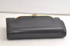 Authentic GUCCI Vintage Shoulder Hand Bag Purse Leather Navy Blue Junk 3778K