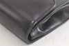 Authentic GUCCI Vintage Shoulder Hand Bag Purse Leather Navy Blue Junk 3778K