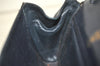 Authentic GUCCI Vintage Shoulder Hand Bag Purse Leather Navy Blue Junk 3778K