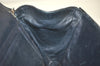Authentic GUCCI Vintage Shoulder Hand Bag Purse Leather Navy Blue Junk 3778K