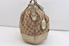 Authentic GUCCI Sukey 2Way Tote Bag GG Canvas Leather 285730 Brown 3779J