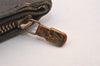 Authentic Louis Vuitton Monogram Compact Zip Bifold Wallet M61667 Junk 3780J