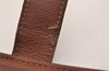 Authentic Louis Vuitton Monogram Compact Zip Bifold Wallet M61667 Junk 3780J