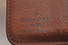 Authentic Louis Vuitton Monogram Compact Zip Bifold Wallet M61667 Junk 3780J