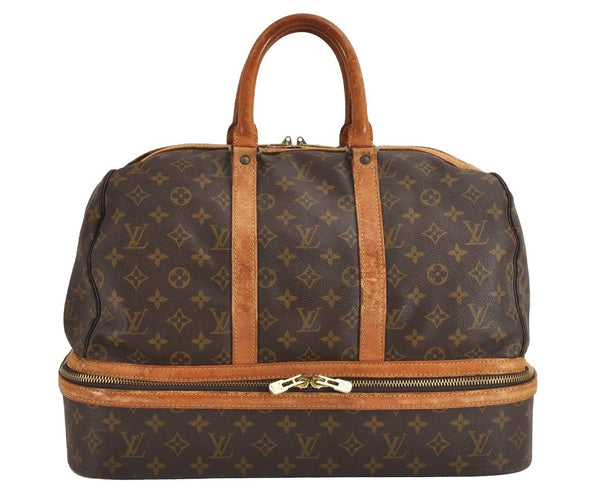 Authentic Louis Vuitton Monogram Sac Sport Travel Hand Bag M41444 LV 3782J