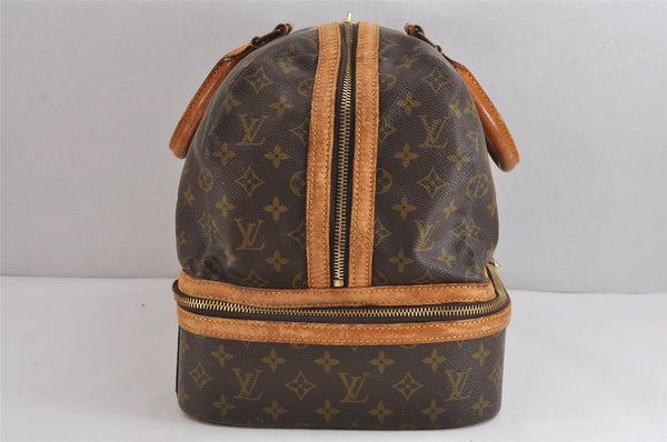 Authentic Louis Vuitton Monogram Sac Sport Travel Hand Bag M41444 LV 3782J